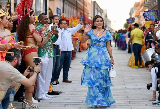 ¡Oficial! Adriana Fonseca será la reina del Carnaval de Veracruz 2025