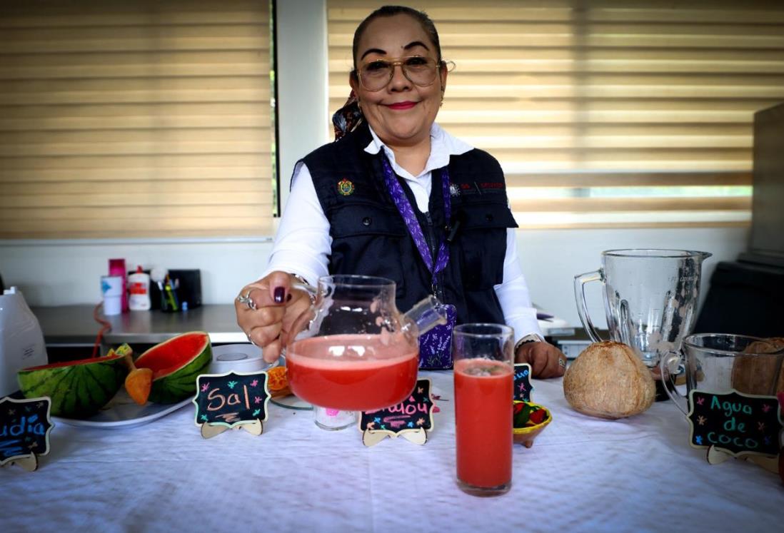 Ola de calor en Veracruz: Receta de suero natural para una hidratación segura