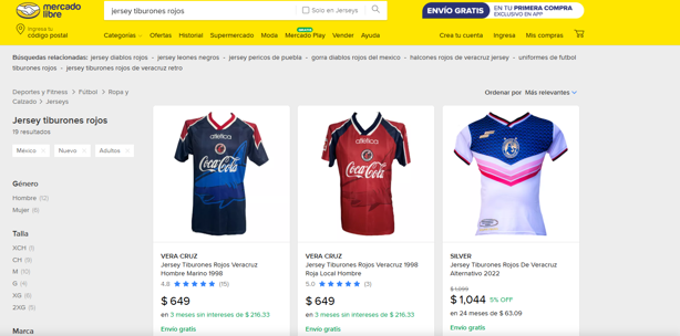 Tiburones Rojos: en estos lugares del Puerto de Veracruz todavía puedes conseguir el jersey en 2025