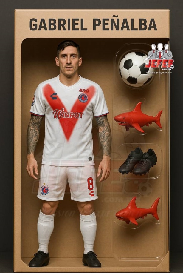 Crea IA muñecos de los jugadores de Tiburones Rojos