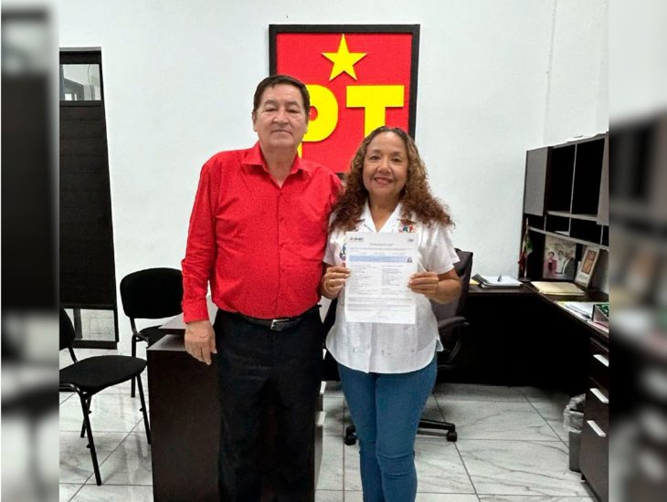 Se perfila Lorena López Velázquez como candidata del PT a alcaldía de Coatzintla