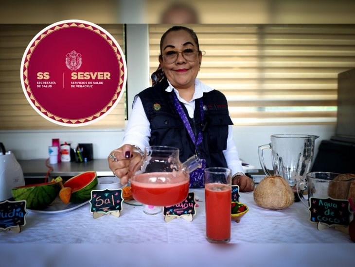 Así puedes elaborar un suero natural para hidratarte, según la secretaría de Salud