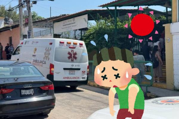 Tras desvanecimientos en secundaria de Coatepec, SEV prohíbe actividades al sol y activa protocolo