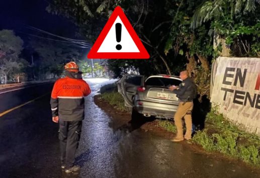 Accidente en la carretera Misantla–Martínez de la Torre; deja tres lesionadas, entre ellas una menor 
