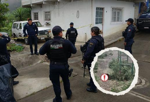 Hallan cuerpo calcinado en Huatusco; estaría relacionado con cabeza abandonada en terreno cercano
