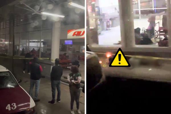 Muere hombre afuera de una terminal de autobuses en Orizaba (+VIDEO)