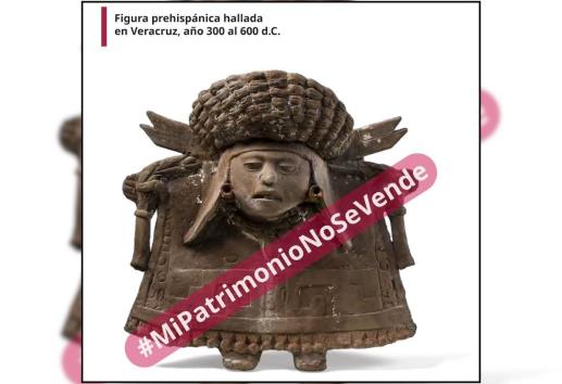 Piezas prehispánicas robadas en Veracruz serán subastadas en Alemania