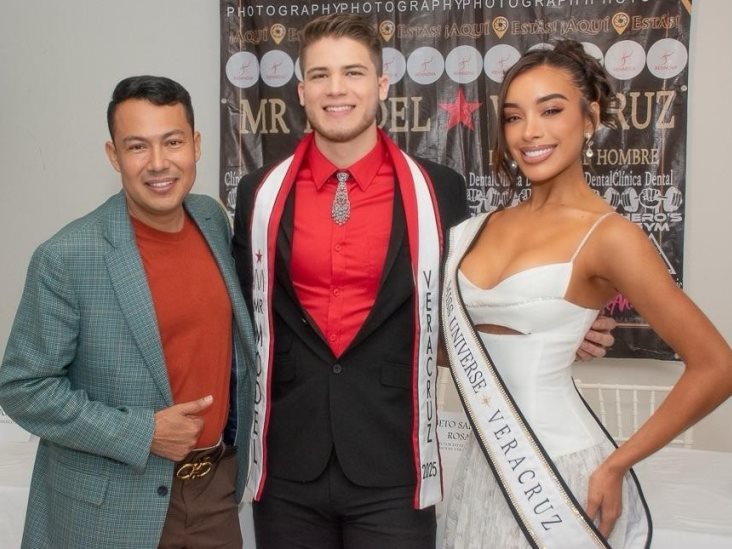 El joven Willy Inurreta recibe investidura como Mr. Model Veracruz 2025