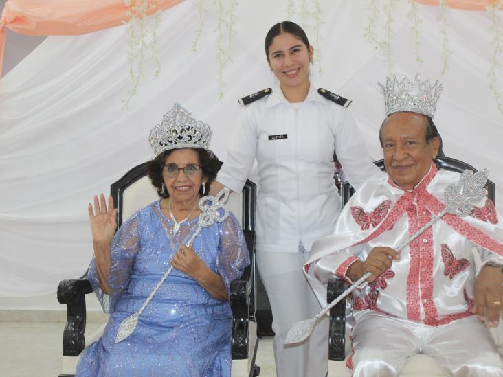 Petra Acosta y Joaquín Madrigal fueron coronados como Reyes de la Primavera