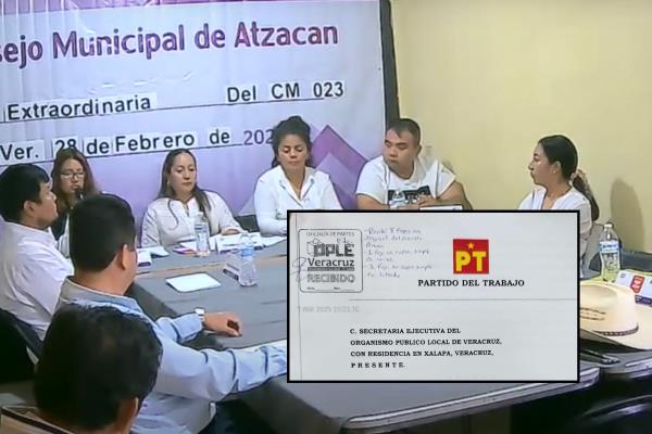 Pide PT Veracruz remoción de funcionarios del OPLE en Atzacan