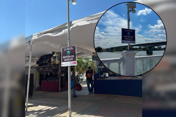 Refuerzan seguridad en Tuxpan con botones de auxilio en espacios públicos