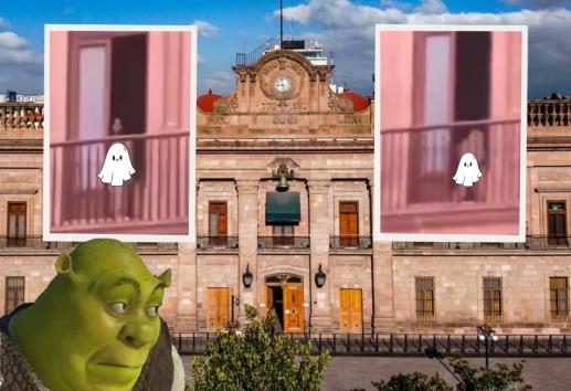 ¿Mujer fantasma en Palacio de Gobierno de SLP? VIDEO sospechoso incendia las redes sociales