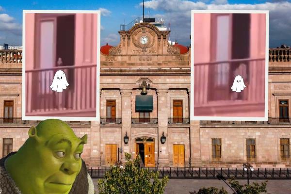 ¿Mujer fantasma en Palacio de Gobierno de SLP? VIDEO sospechoso incendia las redes sociales