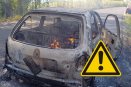Localizan vehículo calcinado en la carretera Córdoba-Tezonapa
