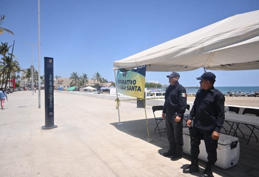 Así puedes encontrar en playas de Veracruz los módulos de atención ciudadana durante Semana Santa 2025 |FOTOS