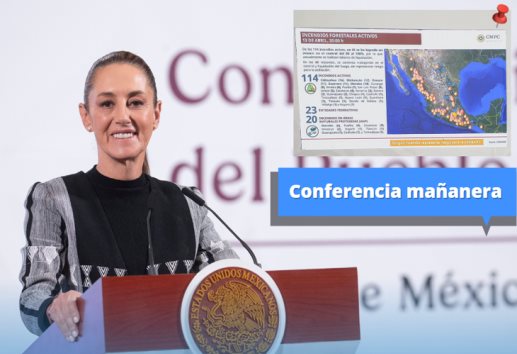 Lo mejor de la conferencia mañanera de Claudia Sheinbaum hoy 14 de abril 