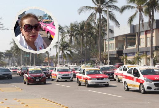 Mujeres taxistas de Veracruz piden ayuda del gobierno estatal; servicios de transporte por aplicación las afecta