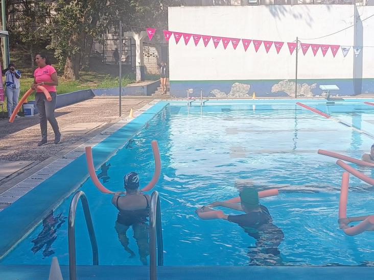 AMEXME Xalapa inaugura en colaboración con la Unidad de Actividades Deportivas de la UV el programa ´Carril Rosa´