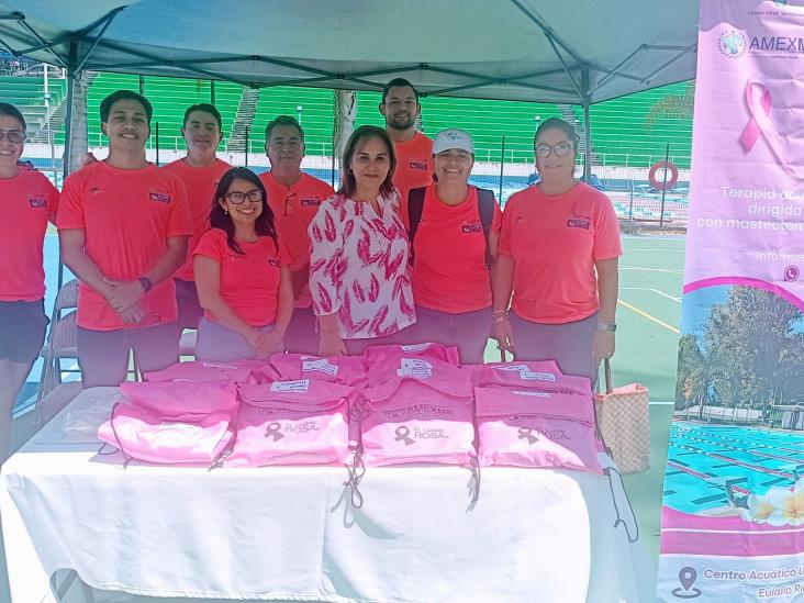 AMEXME Xalapa inaugura en colaboración con la Unidad de Actividades Deportivas de la UV el programa ´Carril Rosa´