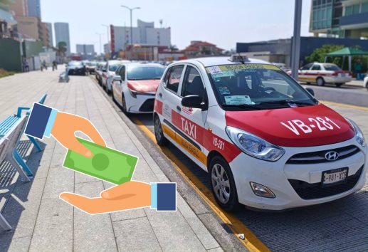 Así ha subido la corrida mínima en los taxis de Veracruz en los últimos 10 años