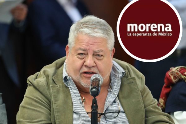 Buscan expulsar de Morena a Manuel Huerta, afirma senador 