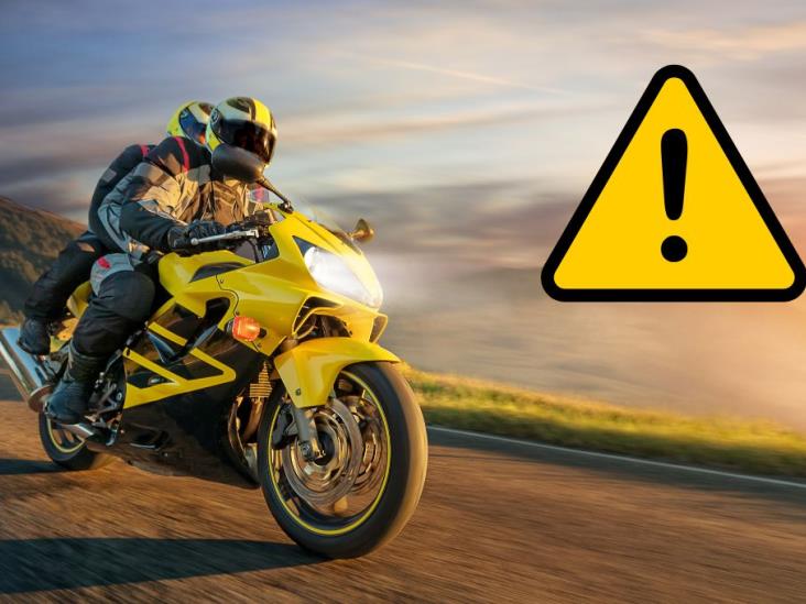 Lanzan recomendaciones para prevenir accidentes en motocicleta en Veracruz