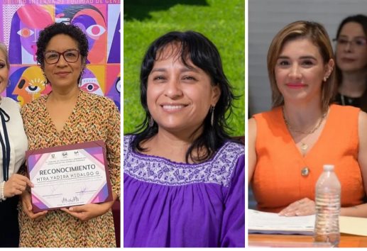 Ellas son las tres candidatas finalistas para dirigir el Instituto Veracruzano de las Mujeres