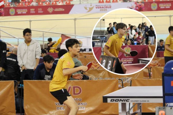 ¡Histórico! toda la delegación veracruzana de tenis de mesa califica a la Olimpiada Nacional 2025