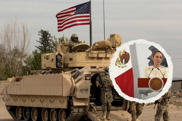 Claudia Sheinbaum pide a ejército de EU no traspasar límites al instalar base en la frontera con México | VIDEO