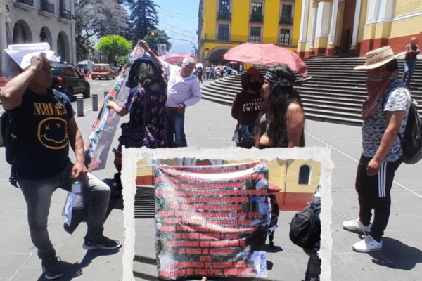 Denuncian violento desalojo; exigen devolución de predios en Sierra Alta de Coatepec