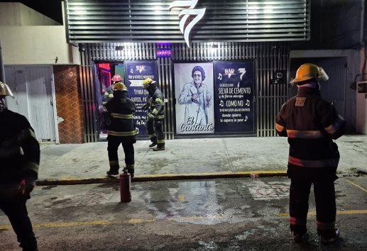Incendio en bar 