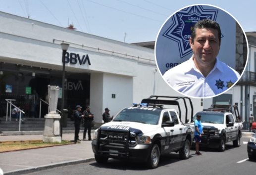 Hay personal encubierto en sucursales bancarias en Orizaba; para evitar fraudes