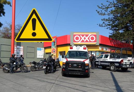 Violento asalto en OXXO de Xalapa desata intenso operativo