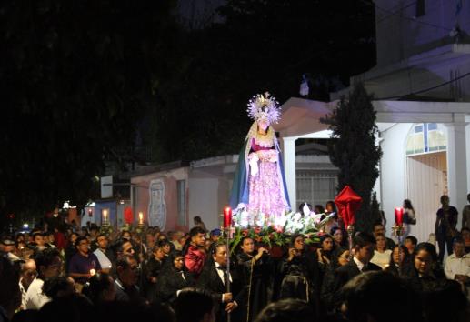 Semana Santa 2025: Así se vivió la procesión del silencio en Misantla