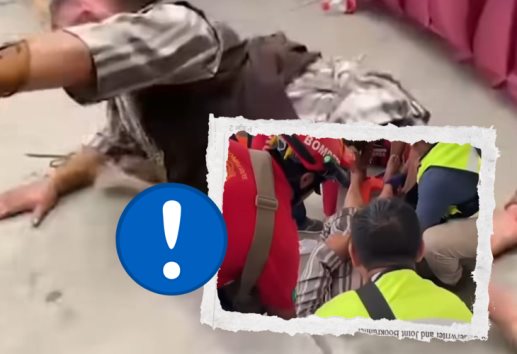 Viacrucis en Tomatlán termina con un lesionado; Barrabás sufre caída