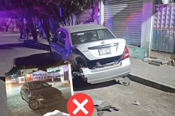 Tras causar choque en Martínez, conductor intentó huir pero lo cacharon 