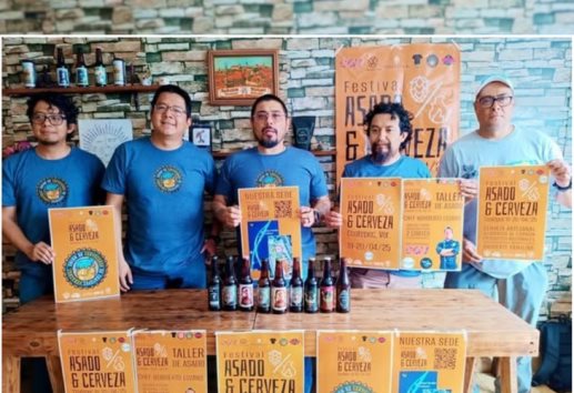 Buena bebida y comida, hoy en el Festival del Asado y la Cerveza en Coatepec