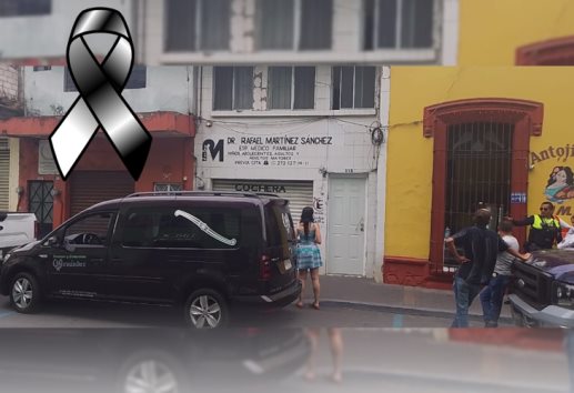 Médico es localizado sin vida en Orizaba; al interior de su consultorio