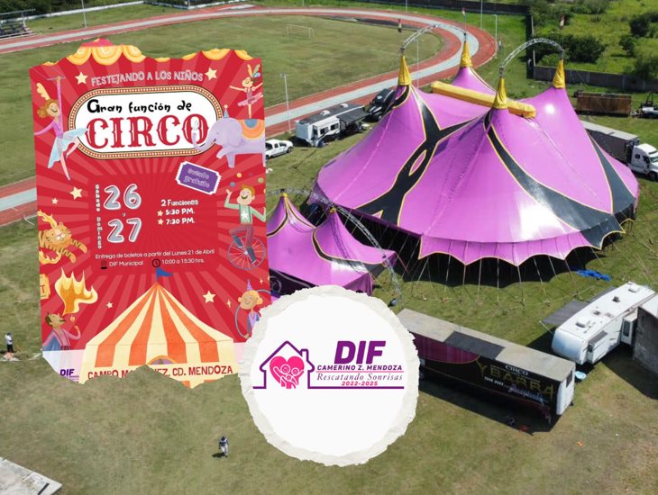 DIF de Mendoza celebrará a la niñez con funciones gratuitas del Circo Ybarra, ¡checa!