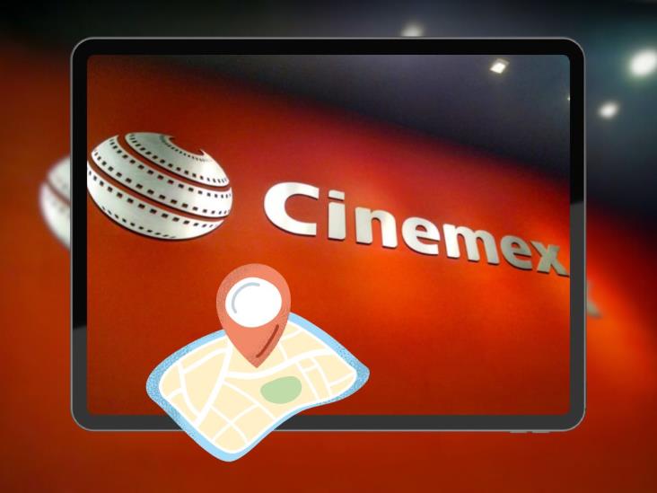 ¿Cuántas sucursales de Cinemex hay en Veracruz?