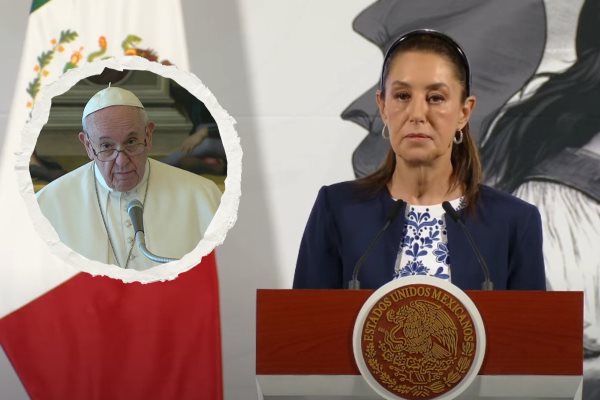 El Papa Francisco fue un humanista; estuvo cerca del más humilde: Claudia Sheinbaum