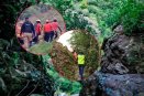 Rescatan a joven en el Cañón del Águila en Misantla; sufrió agotamiento físico