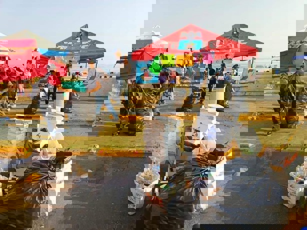 Celebración de Semana Santa dejó toneladas de basura en el Malecón; esta cantidad se recolectó