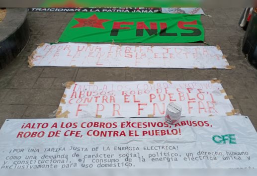 CFE no responde; continúa protesta en Orizaba por cobros abusivos
