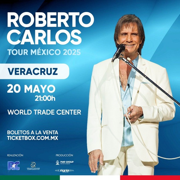 Conciertos 2025: estos cantantes han confirmado espectáculo en Veracruz y Boca del Río