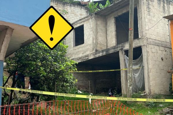 Xalapa: Hallan cadáver en obra abandonada de la colonia Lealtad Institucional