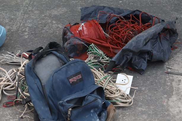 Ciudadanos detienen a ladrón que robó cableado en primaria de Veracruz