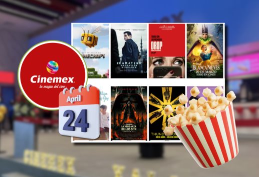 Cinemex en Xalapa: estos son los estrenos que llegan el 24 de abril
