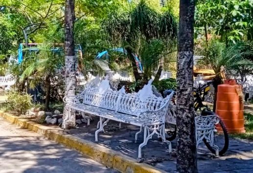 Antiguas bancas del Zócalo de Veracruz serán colocadas en callejones