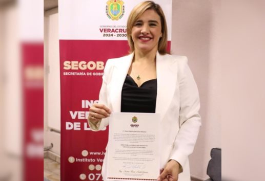 Designan a Zaira Fabiola Del Toro como nueva titular del Instituto Veracruzano de las Mujeres
